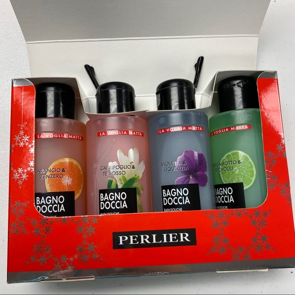 PERLIER 4pc body wash Giftset brand new sealed - Picture 2 of 4